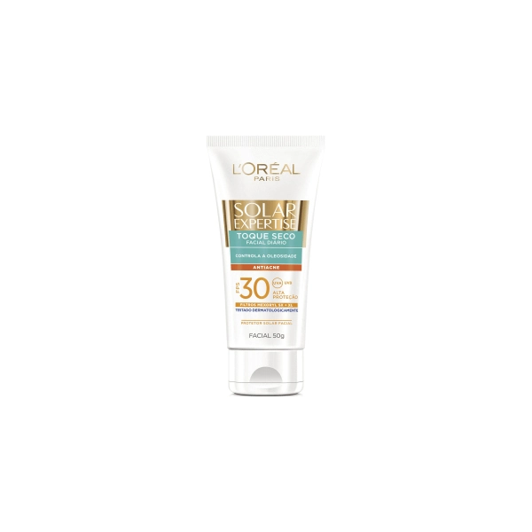 Protetor Solar L`ORÉAL Expertise Toque Seco Antiacne FPS 30 - 50g