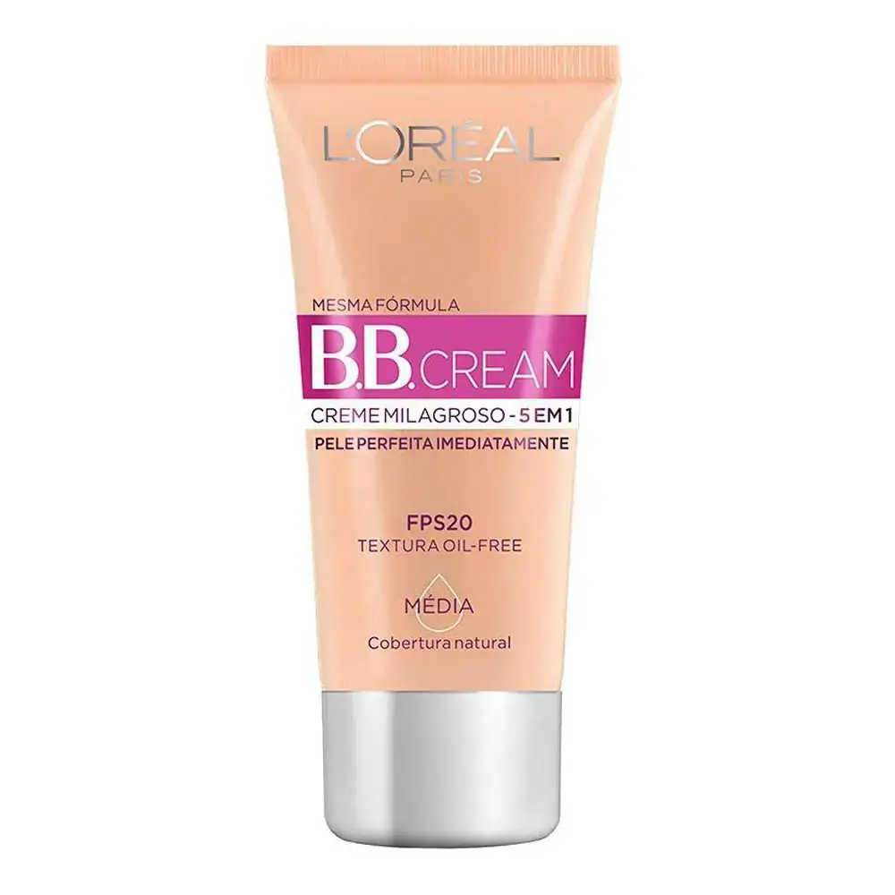 Base BB Cream L'Oréal Paris Dermo Expertise Cor Média FPS 20 30ml