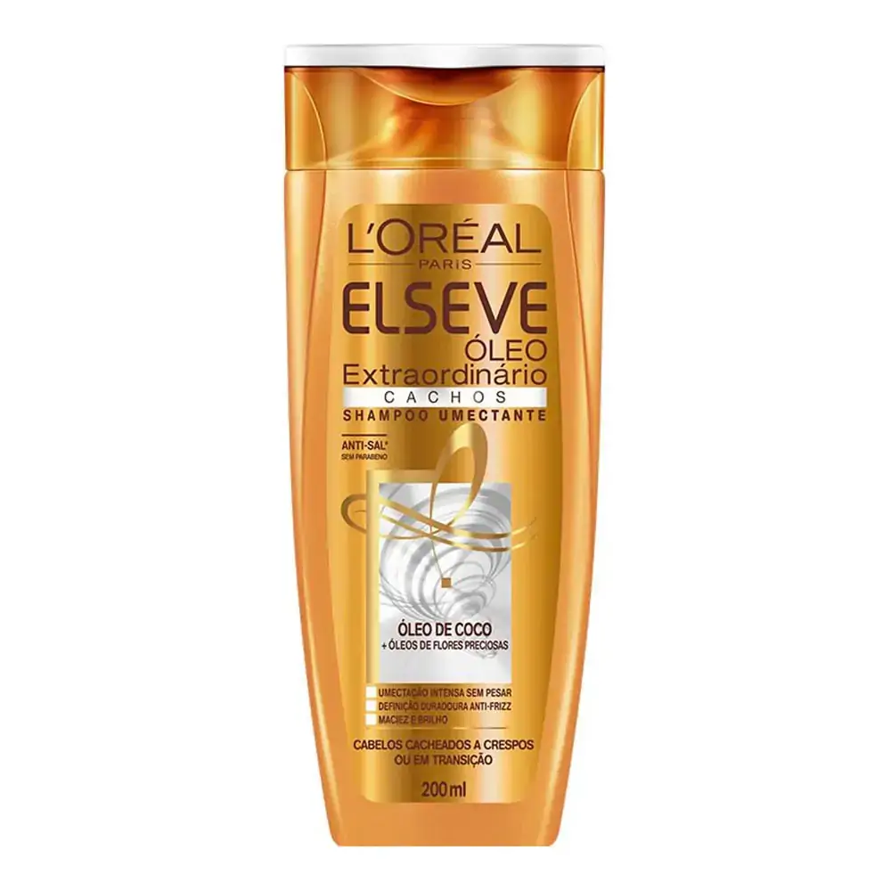 Shampoo Elseve 200ml Oleo Extra Cachos Loreal