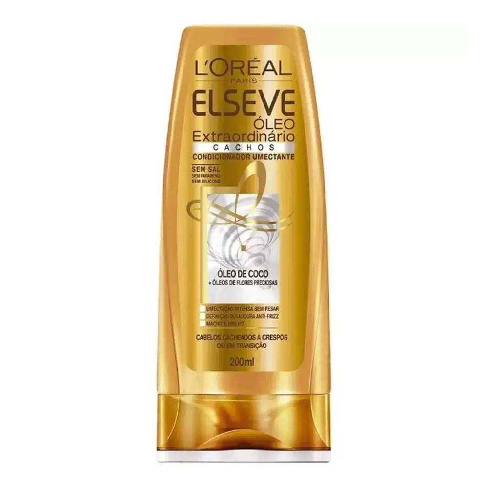Condicionar Óleo Extraordinário para Cachos Elseve 200 ml