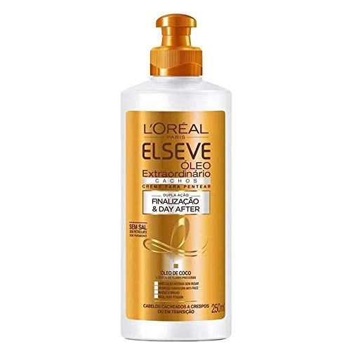Creme para Pentear ELSEVE Óleo Extraordinário CACHOS 250ML