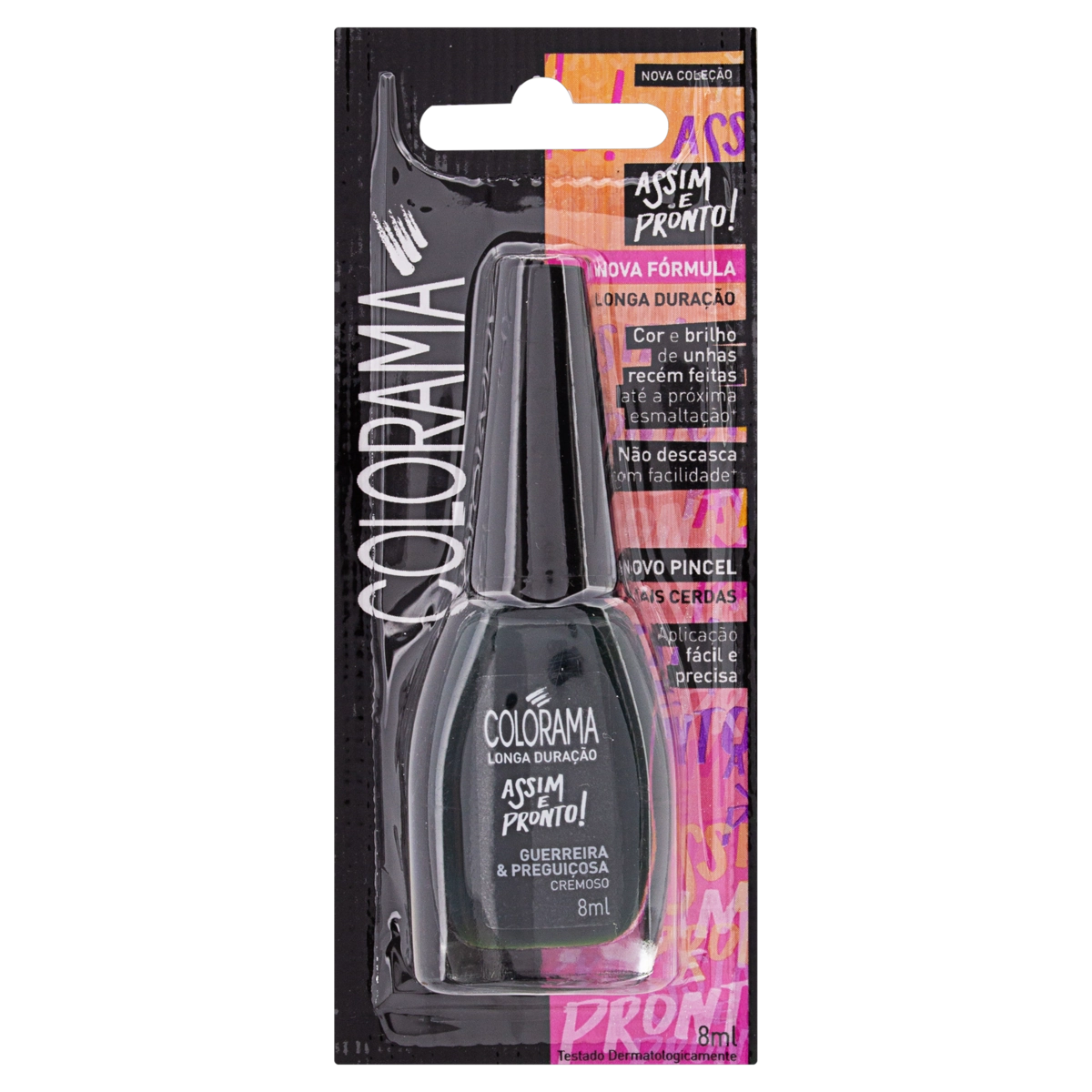 Esmalte Cremoso Guerreira Preguiçosa Colorama Assim E Pronto Blister 8ml
