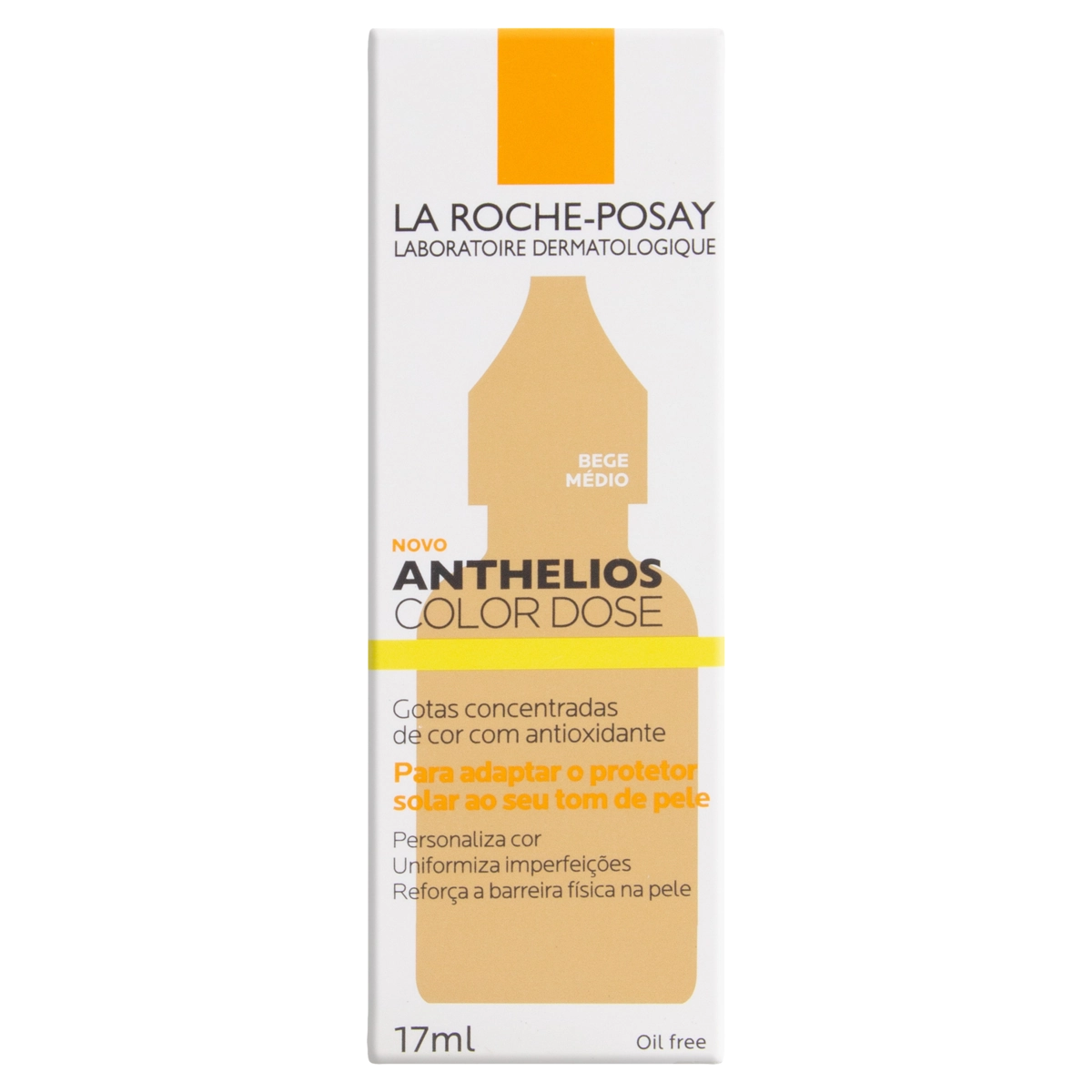 Pigmento Color Dose Bege Médio La Roche Posay Anthelios 17ml