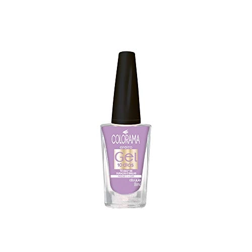 Esmalte Efeito Gel Céu Lilás Colorama Frasco 8ml