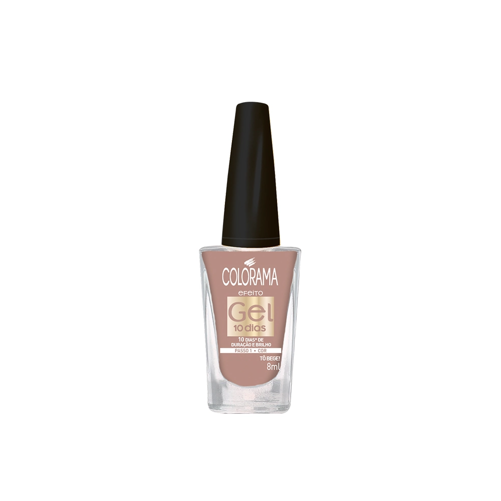 Esmalte Colorama Efeito Gel Tô Bege 8ml