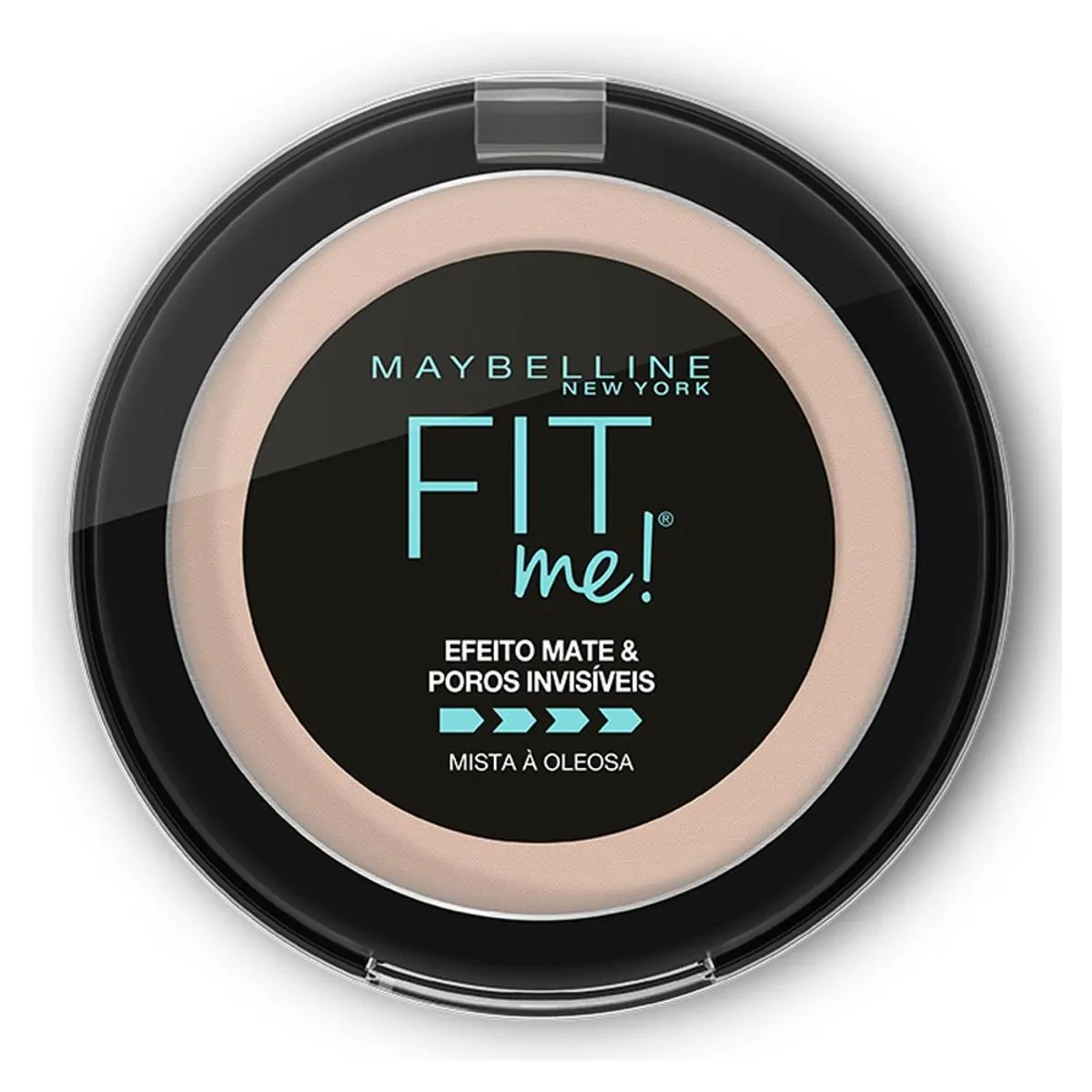 Maybelline - Pó compacto Fit Me! N01 Super Claro Neutro