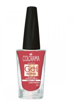 Esmalte Gel Corpo Tropical 8ml Colorama