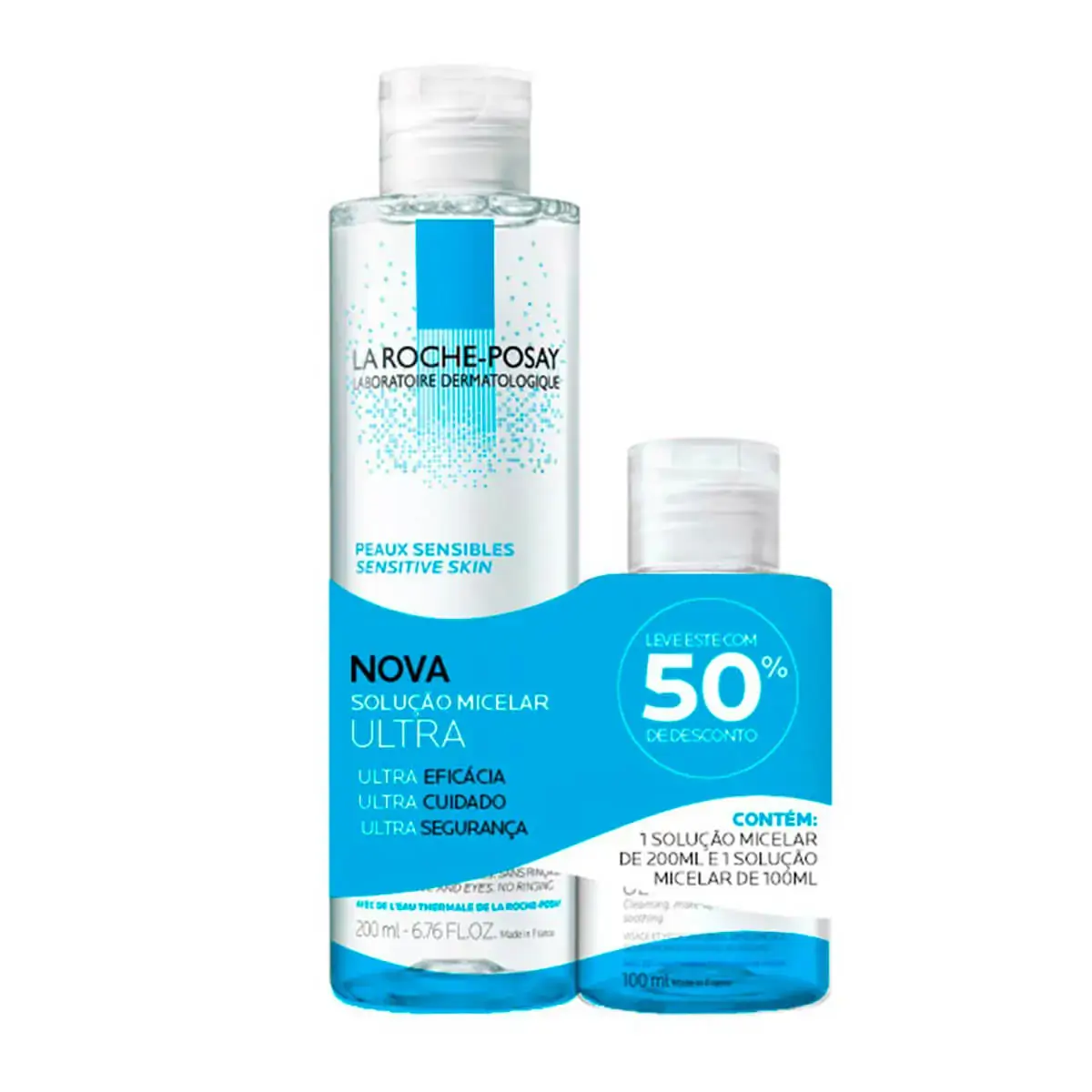 Solucao Micelar La Roche Posay Ultra 200ml 100ml Gratis
