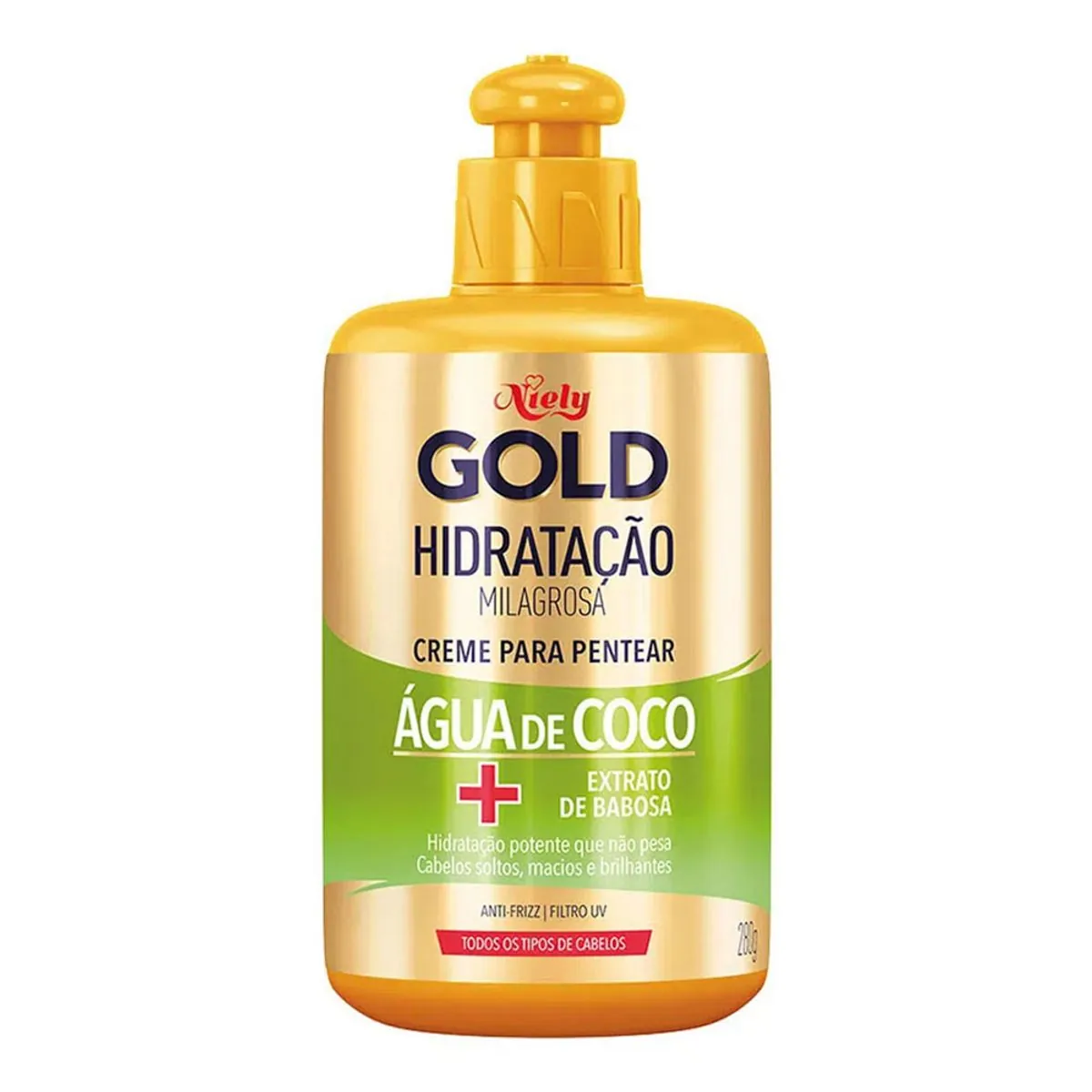 Creme para Pentear Água de Coco NIELY 280g
