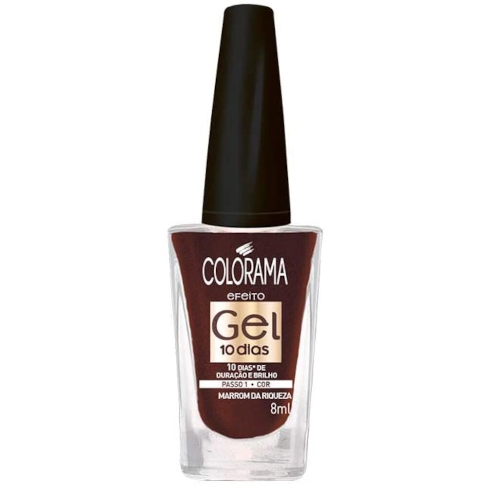 Esm Colorama Gel Marrom Da Riqueza