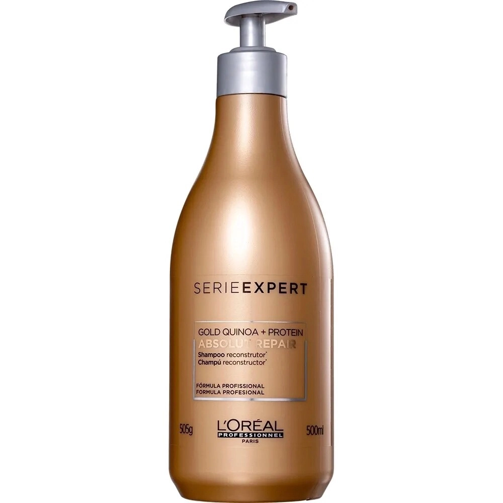 Shampoo Loreal Profissional Serie Expert Gold Protein Quinoa 500ml