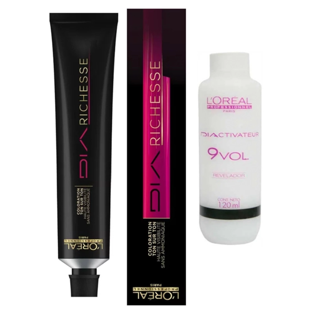Tint Dia Richesse N. 1 Preto Ox Rev 9vol 120ml
