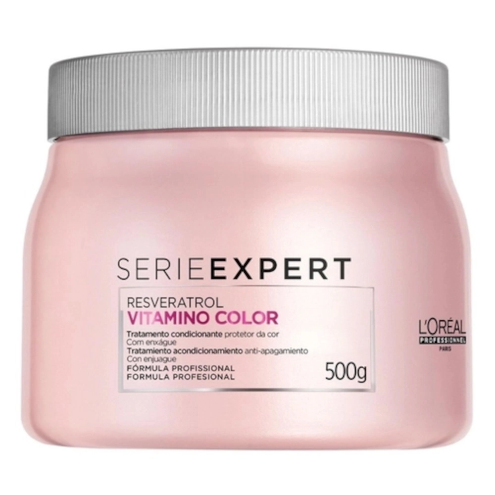 Creme/mascara Tratamento Loreal Profissional Resveratrol Vitamino Color 500g