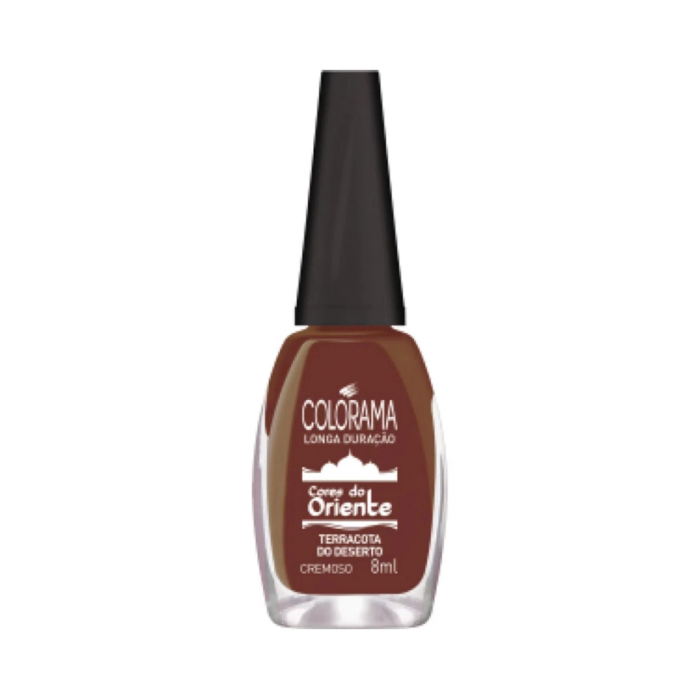 Esmalte Cremoso Terracota Do Deserto Colorama Cores Do Oriente 8ml