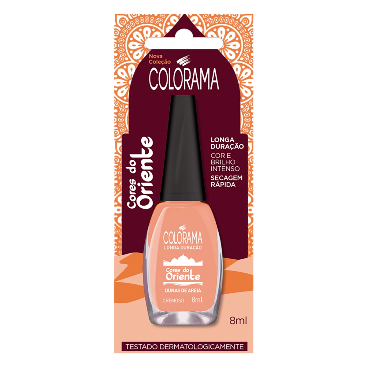 Esmalte Cremoso Dunas De Areia Colorama Cores Do Oriente Blister 8ml