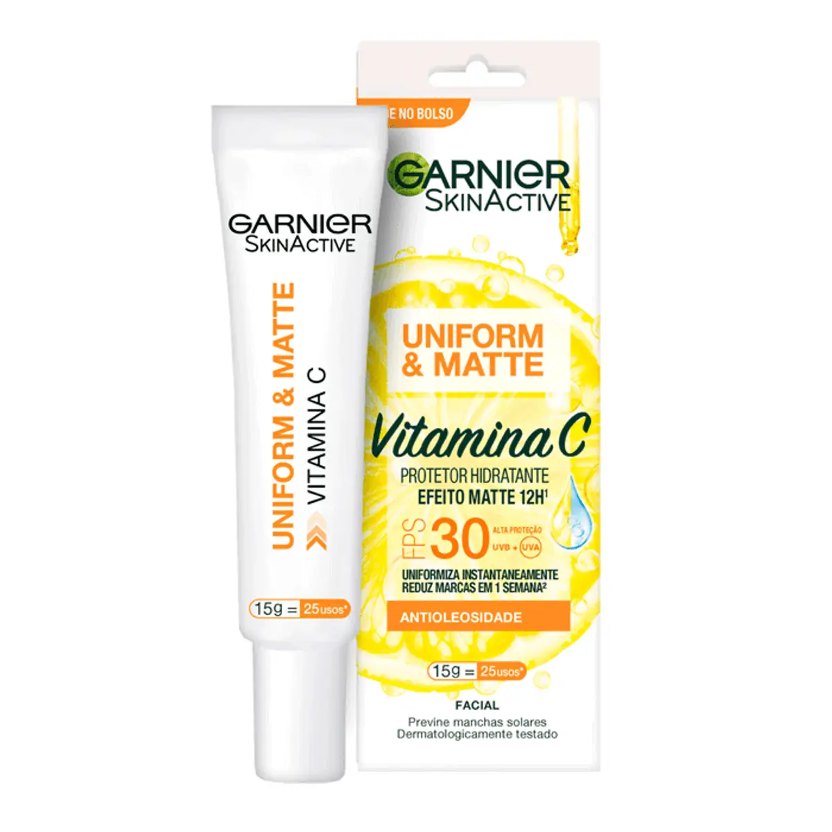 Hidratante Facial Uniforme e Matte FPS 30 Garnier 15g