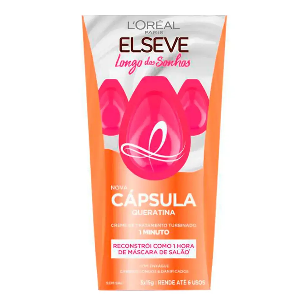 Cápsula de Tratamento L'Oréal Paris Elseve Longo dos Sonhos 15g