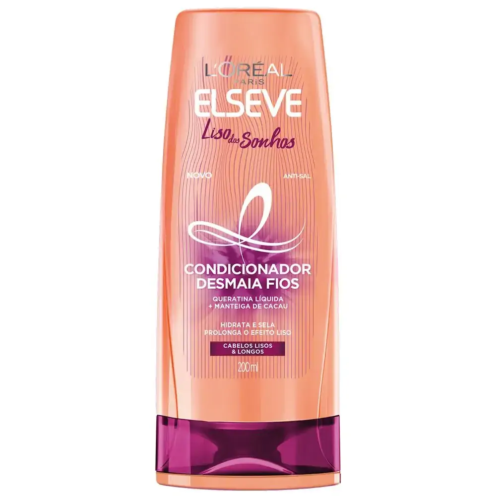 Cond Elseve Liso Dos Sonhos 200ml Cx 12.0