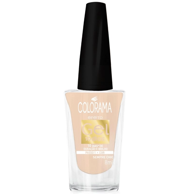 Esmalte Colorama Efeito Gel Sempre Chic 8ml