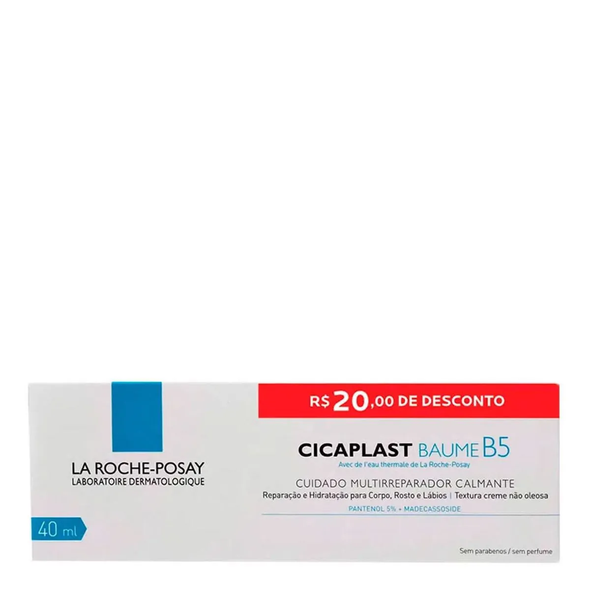 Creme Hidratante Reparador Corporal Cicaplast Baume B5 La Roche-Posay com 40 ml