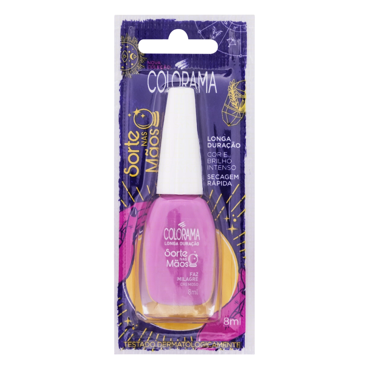 Esmalte Cremoso Faz Milagre Colorama Sorte Nas Mãos 8ml