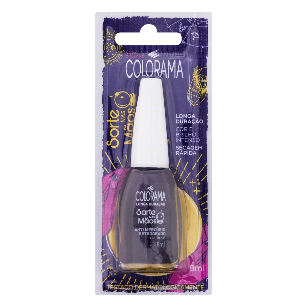 Esmalte Cremoso Anti Mercúrio Retrogrado Colorama Sorte Nas Mãos 8ml
