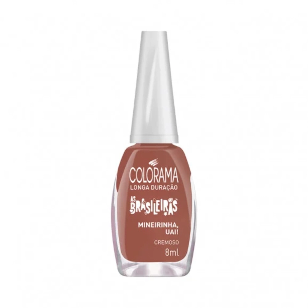 Esmalte Cremoso Mineirinha, Uai Colorama As Brasileiras 8ml