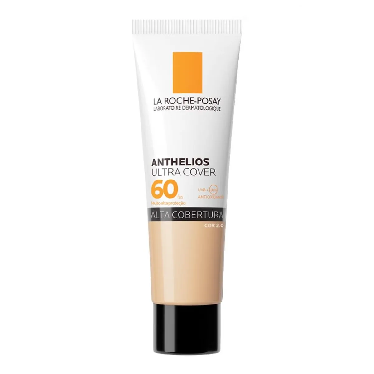 Protetor Solar Facial Anthelios Ultra Cover Cor 2.0 Pele Extra Clara Fps60 30g