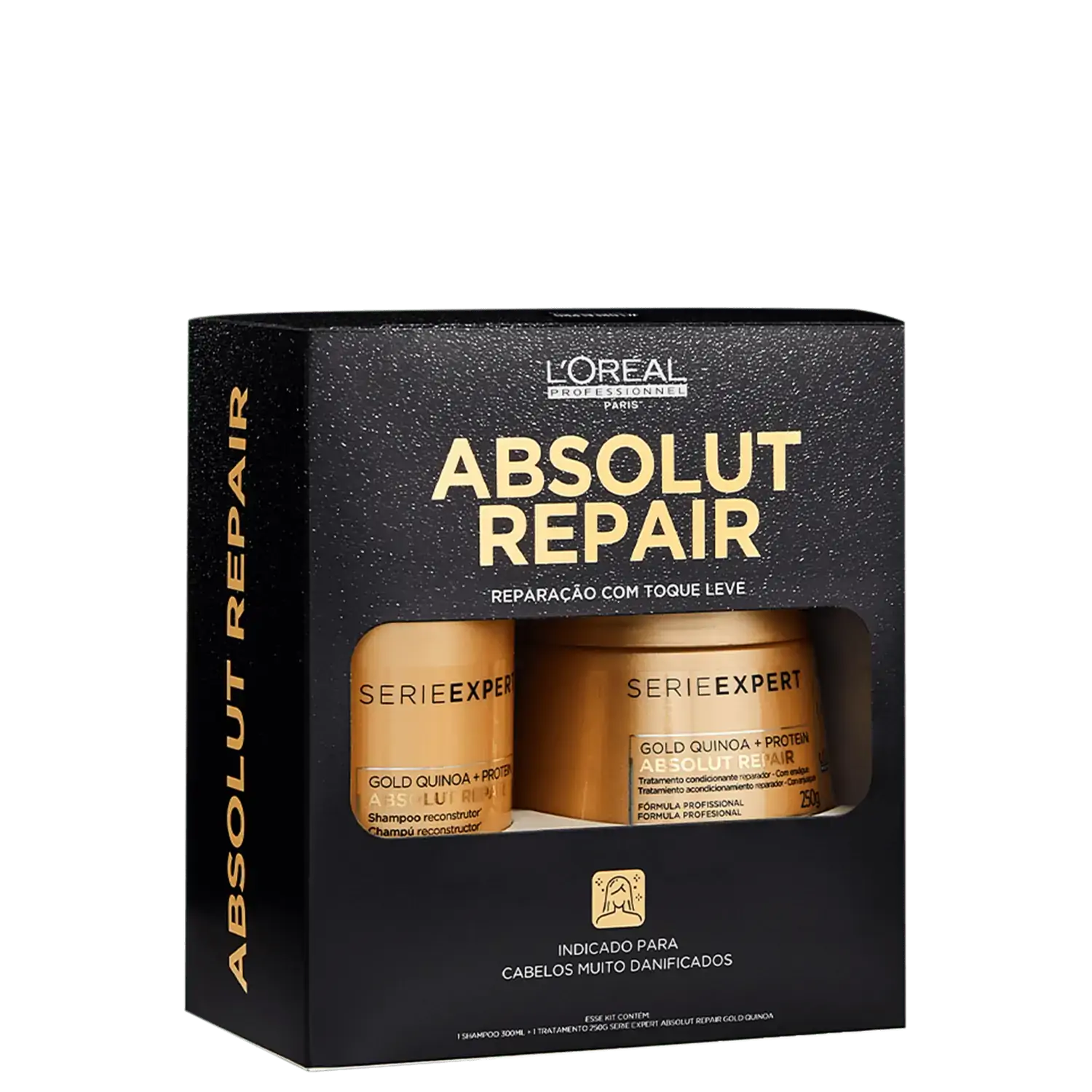 Kit Prom Natal Loreal Professional Absolut Repair 1uni