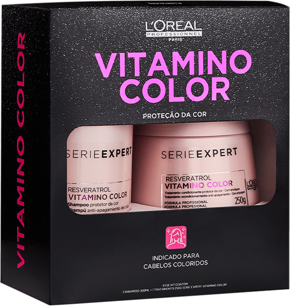Kit Prom Natal Loreal Professional Vitamino Color 1uni