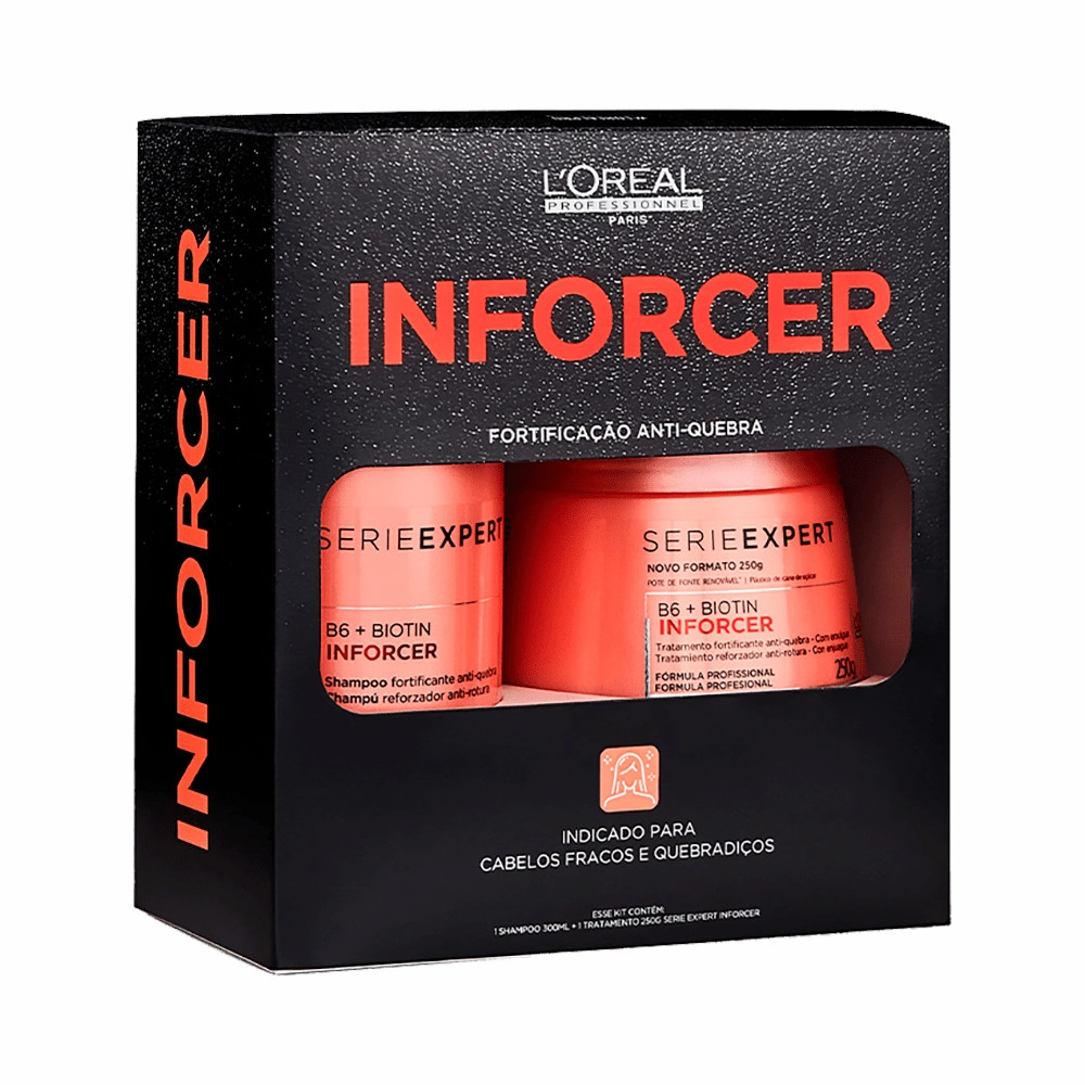 Loreal Serie Exp Inforcer Sh 300ml Masc 250g