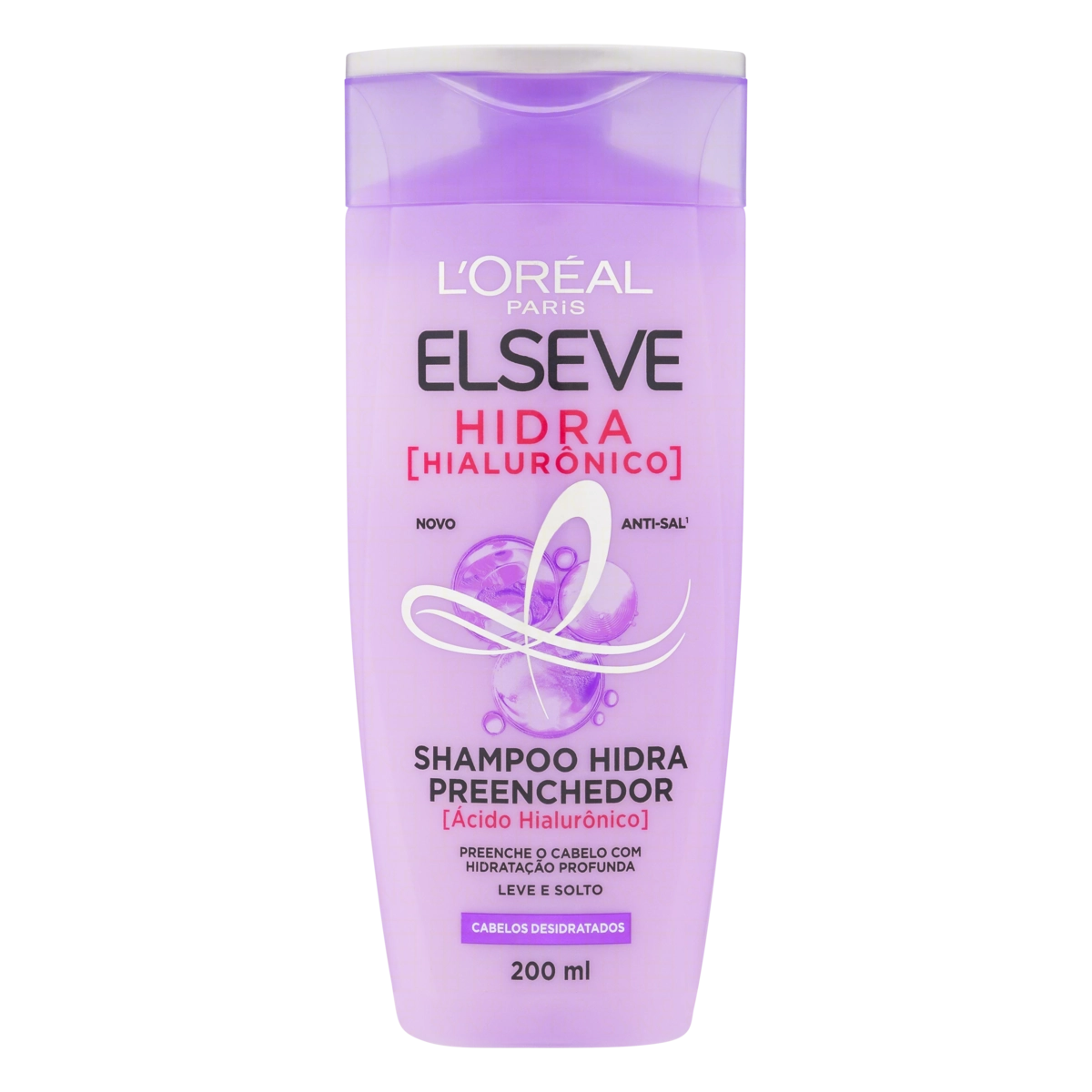 Shampoo Loréal Paris Elseve Hidra Hialurônico Frasco 200ml