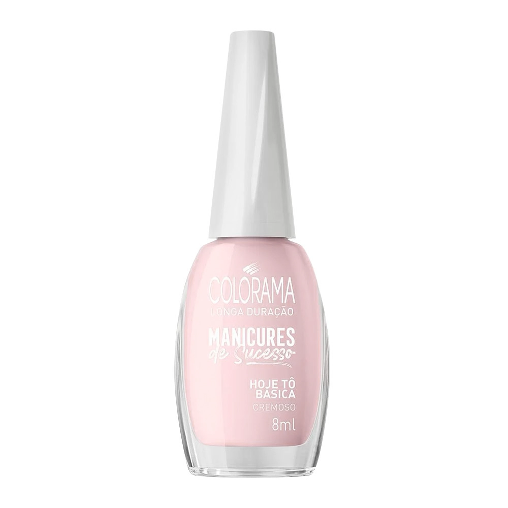 Esmalte Colorama Nu Hoje Tô Básica 8ml