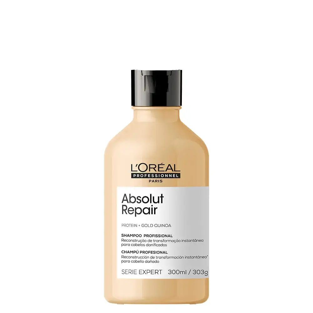 Shampoo Loreal Prof Se Abs Repair Gold Quinoa Protein 300ml New