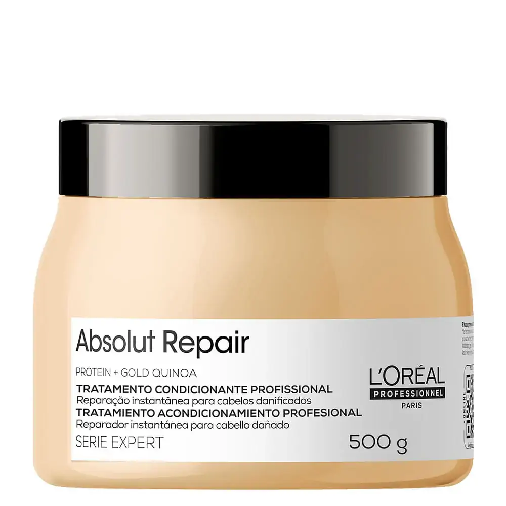 Creme/mascara Tratamento Loreal Prof Se Abs Repair Gold Quinoa 500g New