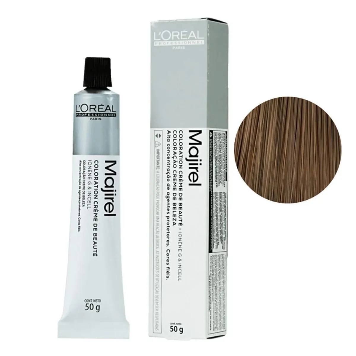 Kit Tinta Majirel 8.0 Mini Ox 20vol Loreal Profissional