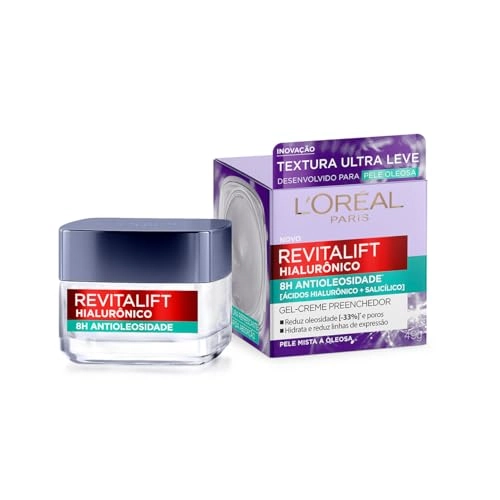 Gel Creme Antioleosidade 49g Revitalift Hialuronico Loreal
