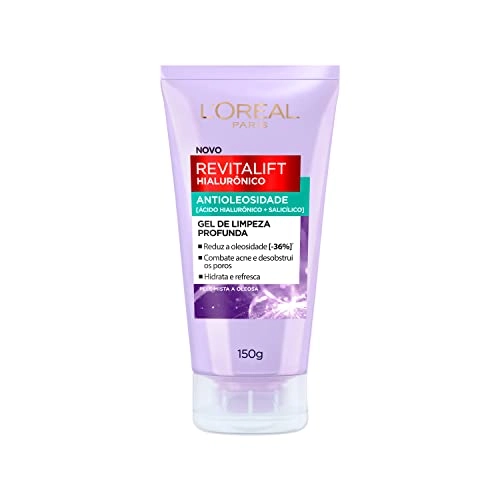 Gel De Limpeza Antioleosidade 150g Revitalift Hialuronico Loreal