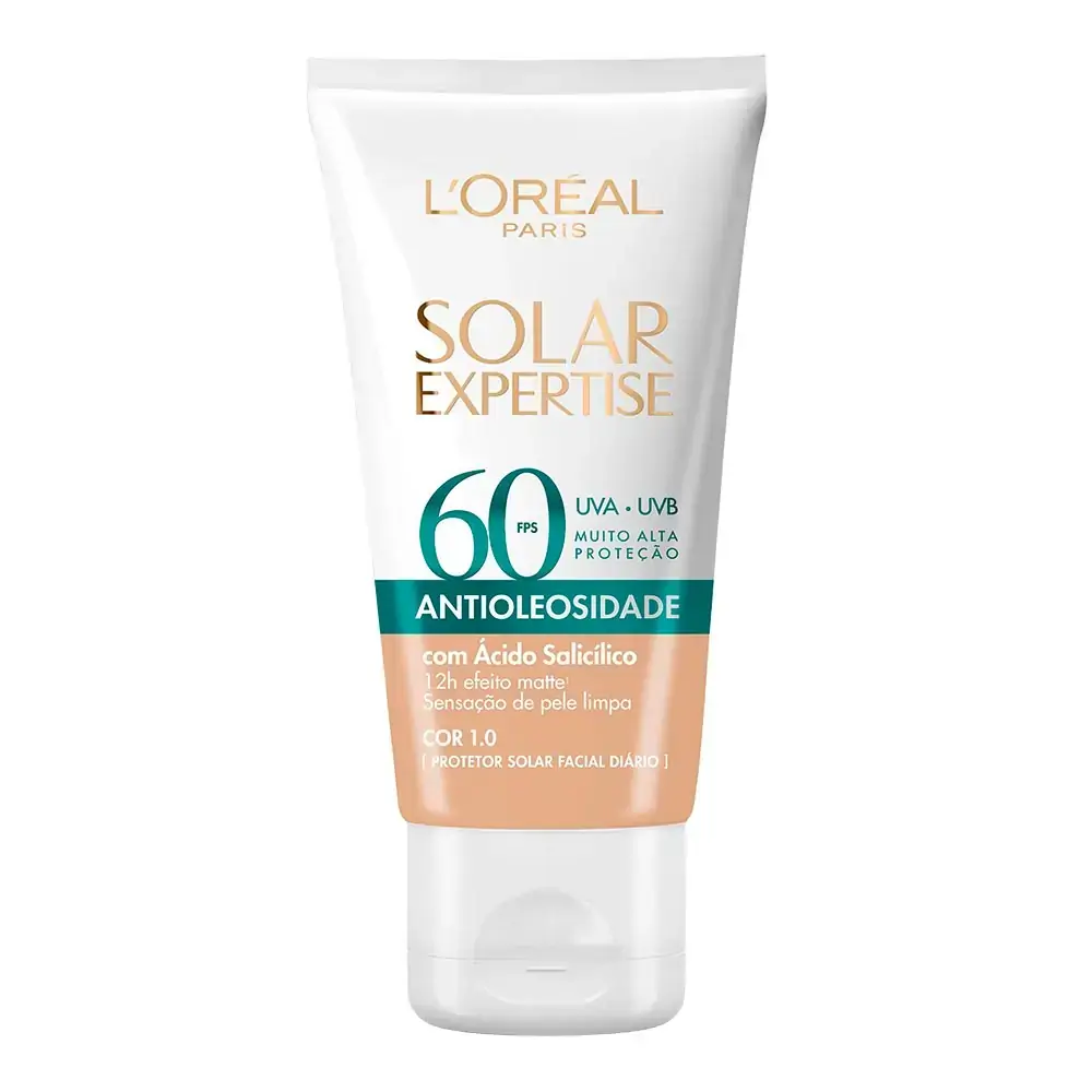 Protetor Solar Facial FPS 60 Cor Clara FPS 40 L'Oreal Paris 40g