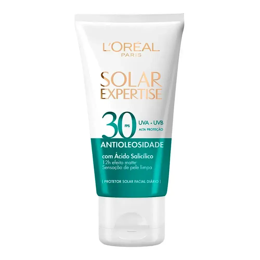 Loreal Paris Prot Solar Exp Facial Fps 30 40g Antioleosidade