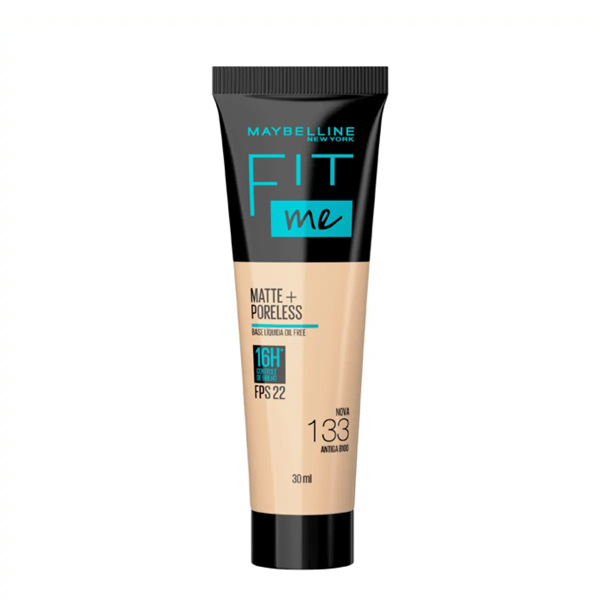 Base Líquida Matte Poreless Fps 22 133 Maybelline Fit Me 45g
