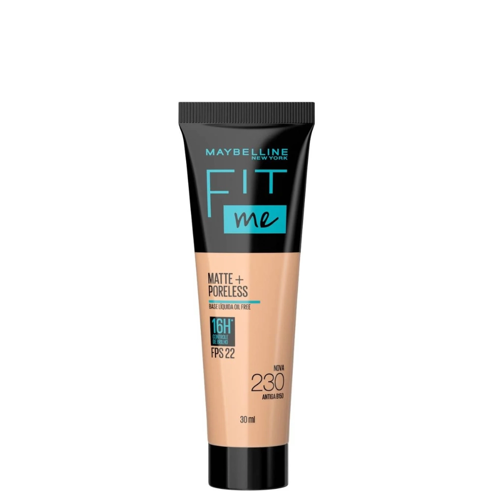 Base Líquida Matte Poreless Fps 22 230 Maybelline Fit Me 45g
