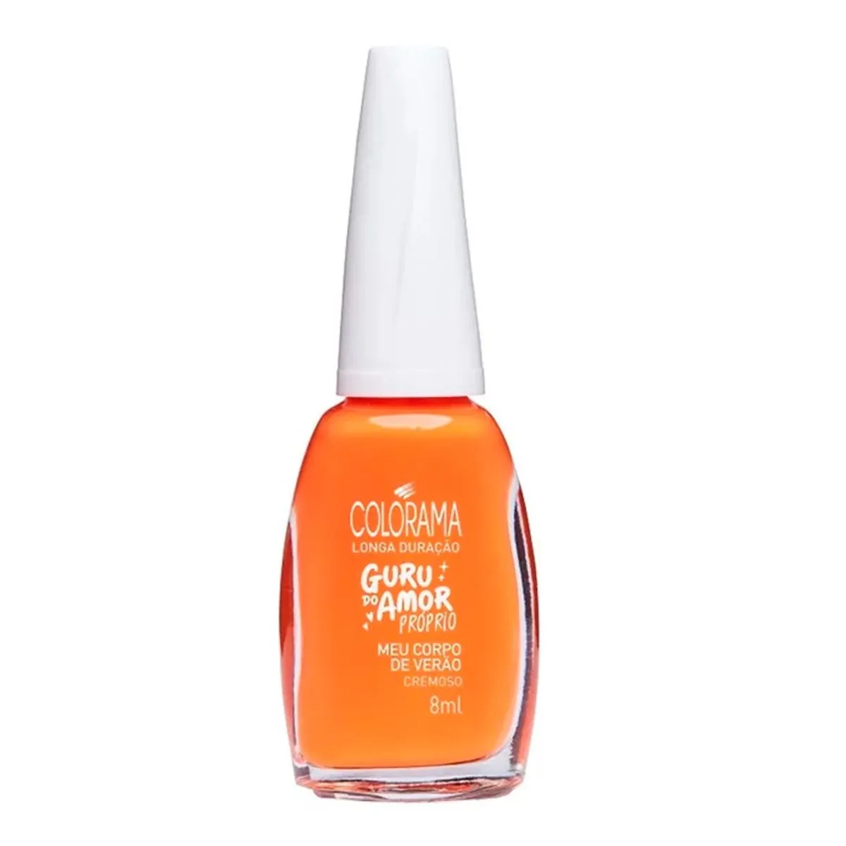 Esmalte Cremoso Meu Corpo De Verão Colorama Guru Do Amor Próprio Frasco 8ml