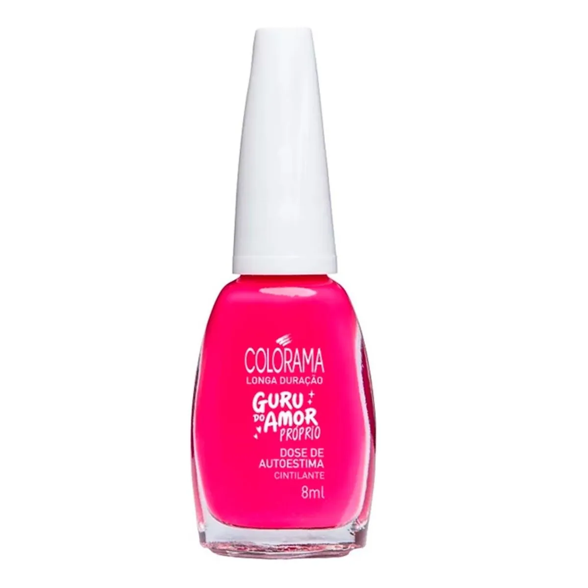 Esmalte Cintilante Dose De Autoestima Colorama Guru Do Amor Próprio Frasco 8ml
