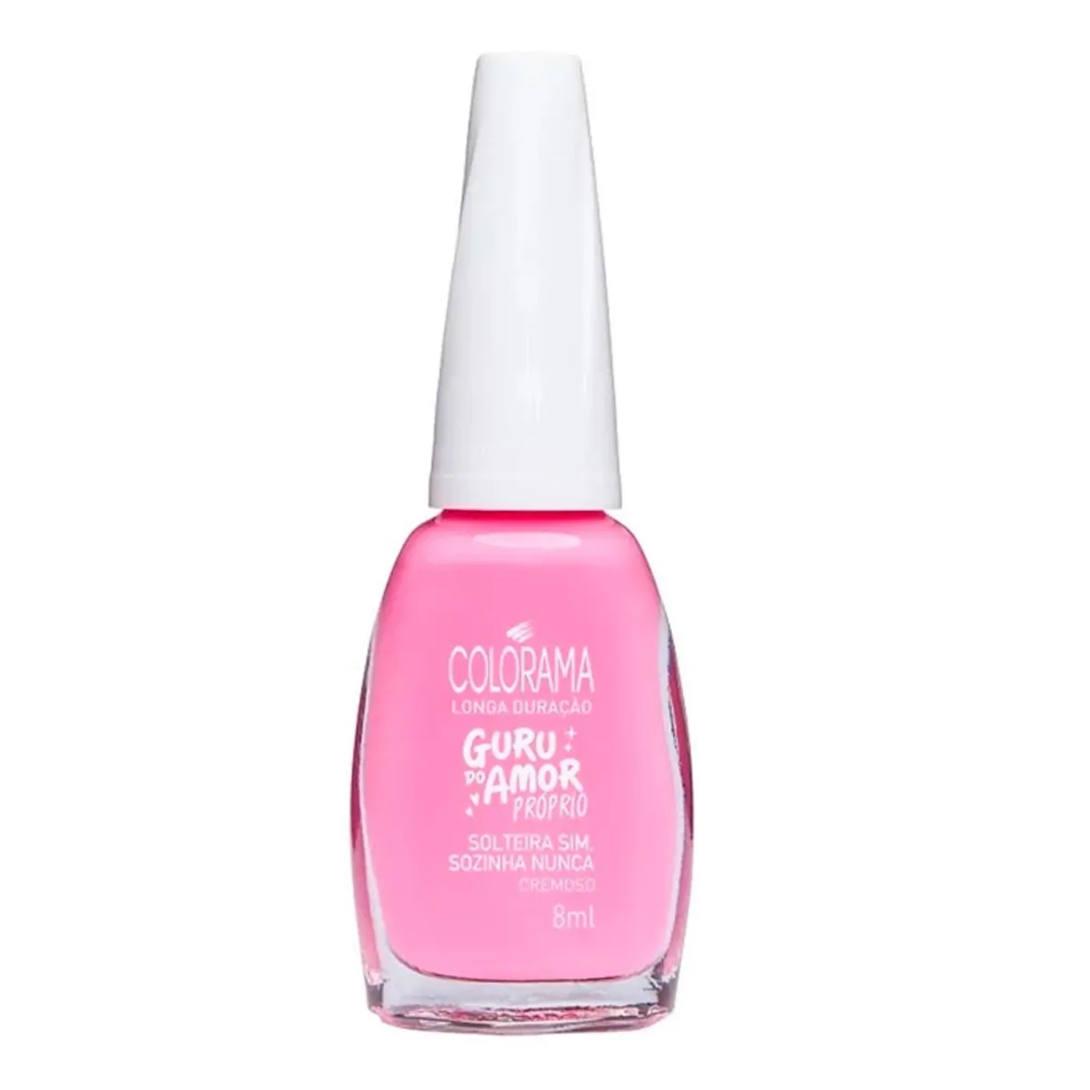 Esmalte Cremoso Solteira Sim, Sozinha Nunca Colorama Guru Do Amor Próprio Frasco 8ml