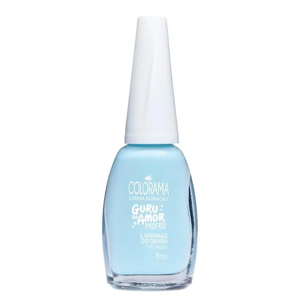 Esmalte Cremoso Lágrimas Do Crush Colorama Guru Do Amor Próprio Frasco 8ml