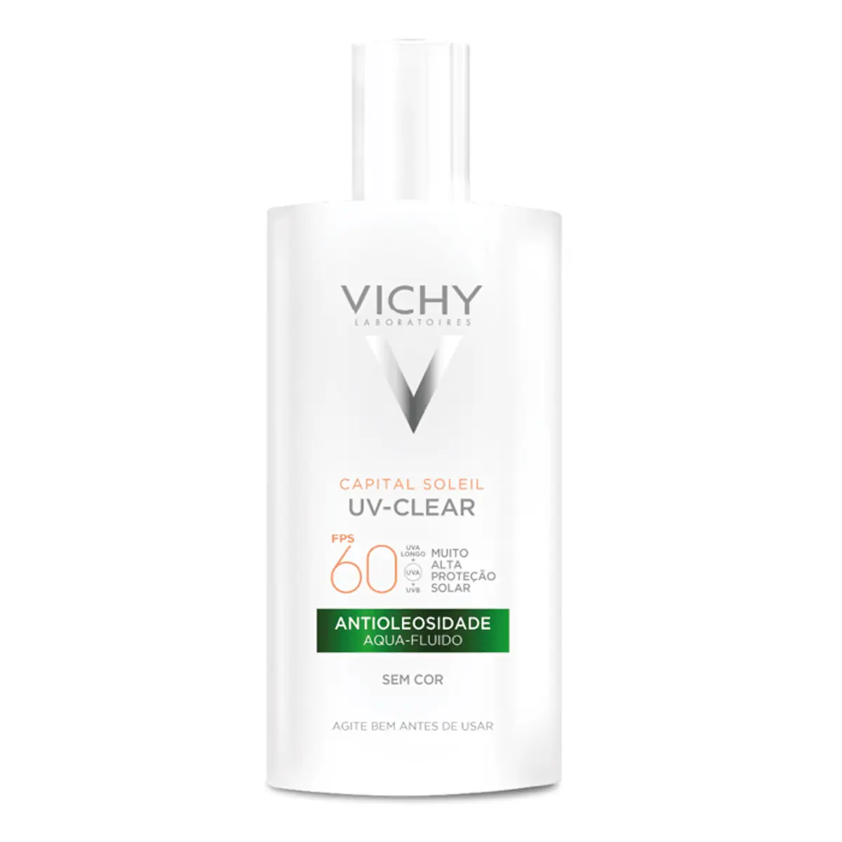 Protetor Solar Facial Aqua Fluido Antioleosidade Fps 60 Vichy Capital Soleil Uv Clear Frasco 40g