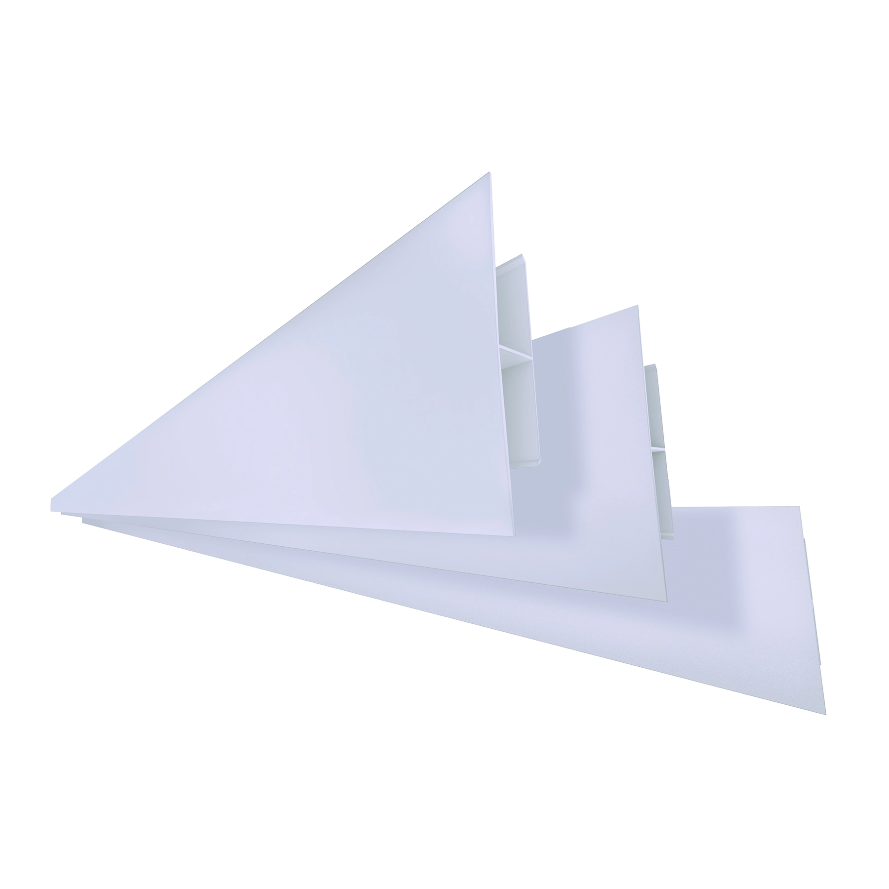 Emenda H Branco Gelo 6,00m Plastilit