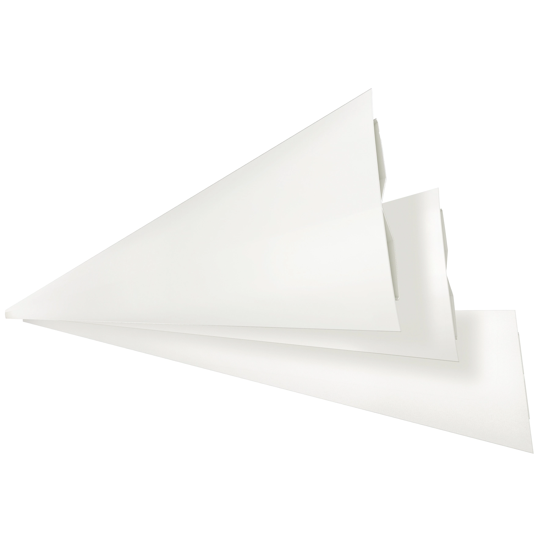 Emenda Flexivel Plástico PVC 8x1,06x600cm Branco Neve Plastilit