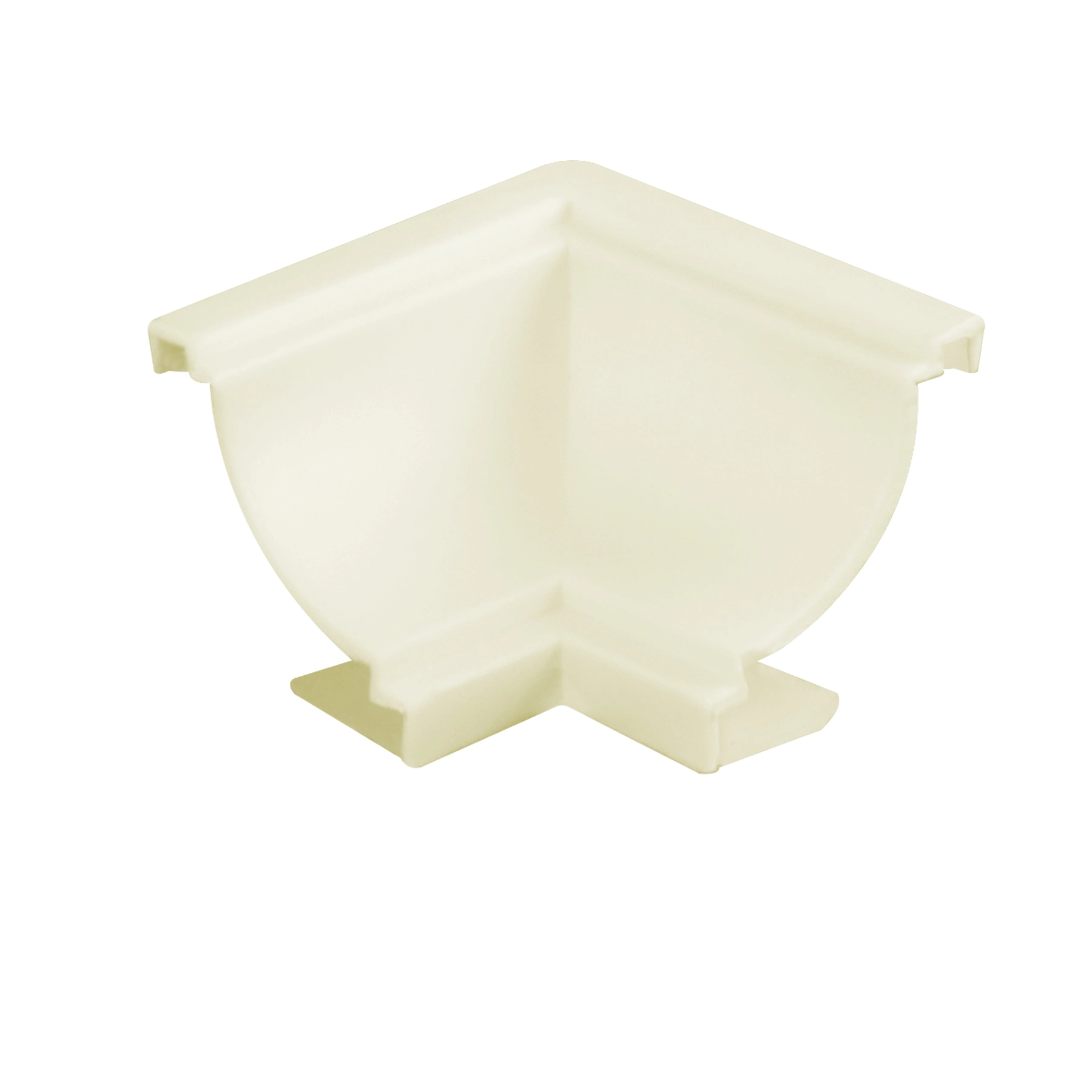 Moldura Canto Colonial Interno em PVC Branco com 4 Unidades Plastilit